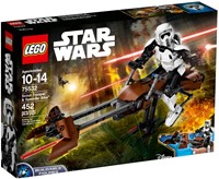 75532 STAR WARS Zwiadowca i jego ścigacz