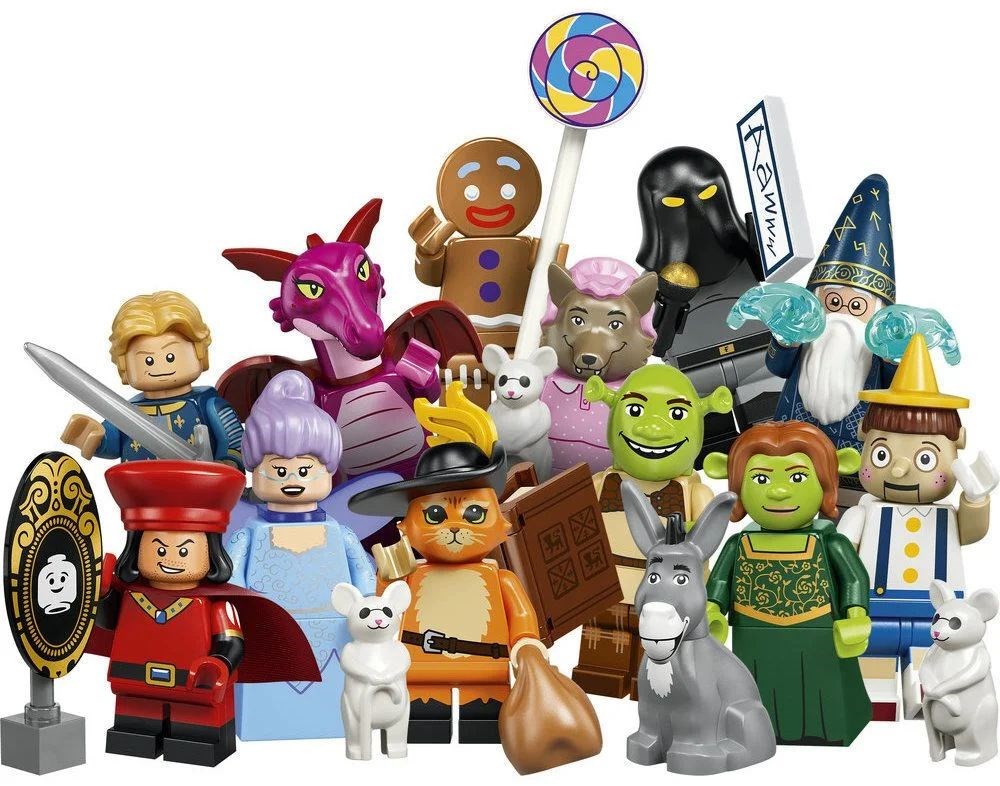 71053 Minifigures Seria Shrek - komplet 12 figurek