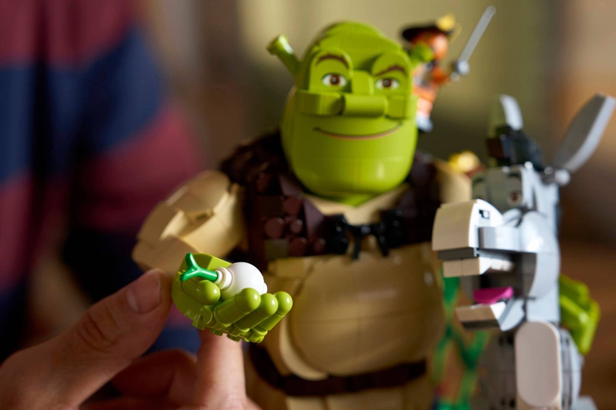 72423 Icons Shrek, Osioł i Kot w butach
