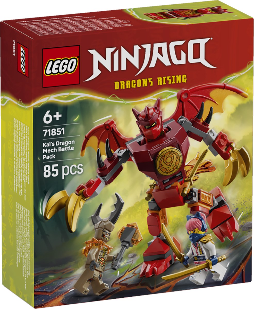 71851 NINJAGO Smok-mech Kaia - zestaw bitewny