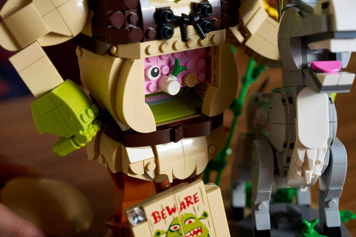 72423 Icons Shrek, Osioł i Kot w butach
