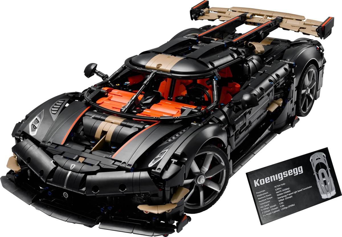 42232 Technic Koenigsegg Sadair's Spear Megacar