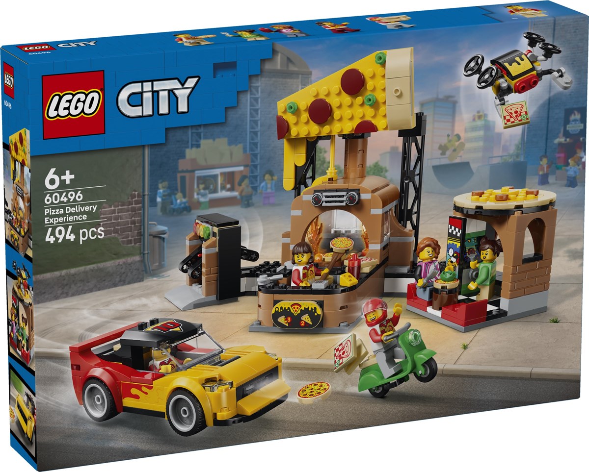 60496 City Dostawa pizzy z pojazdami