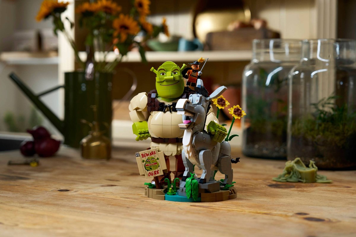72423 Icons Shrek, Osioł i Kot w butach