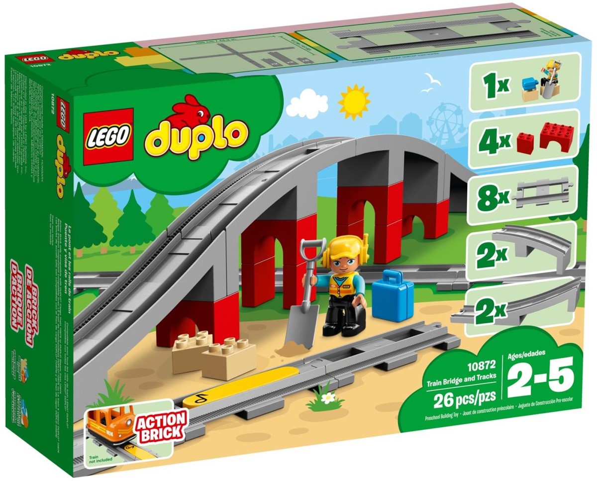 Klocki Lego Sklep Warszawa Wybierz Klocki 10872 Duplo Tory Kolejowe