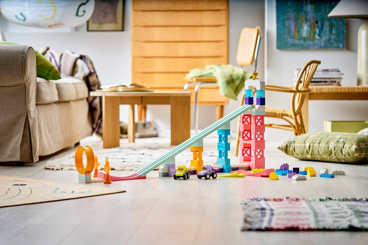10478 DUPLO Kreatywne rampy 3 w 1 z pojazdami