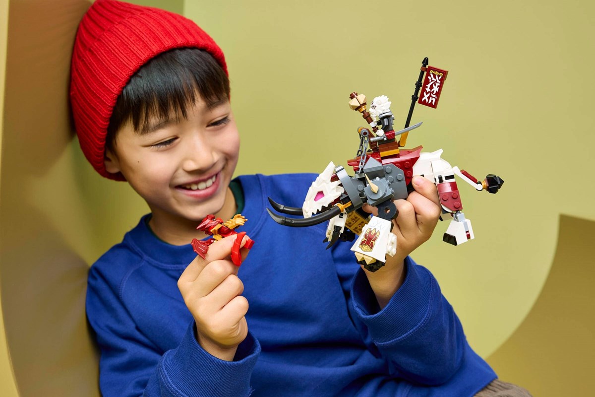 71863 Ninjago Zilvar i smocza bestia Grimtak