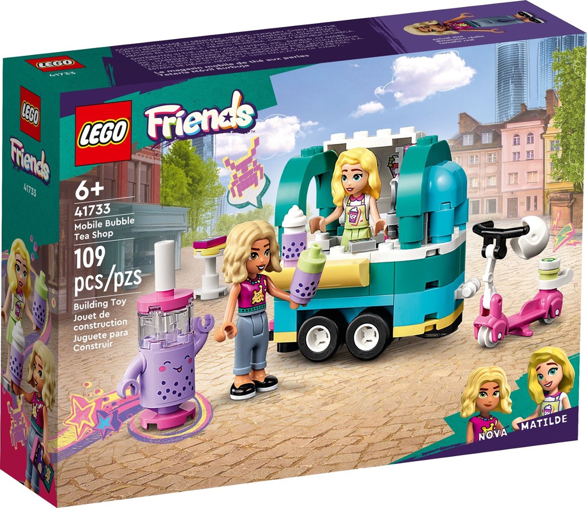 41733 Friends Mobilny sklep z bubble tea