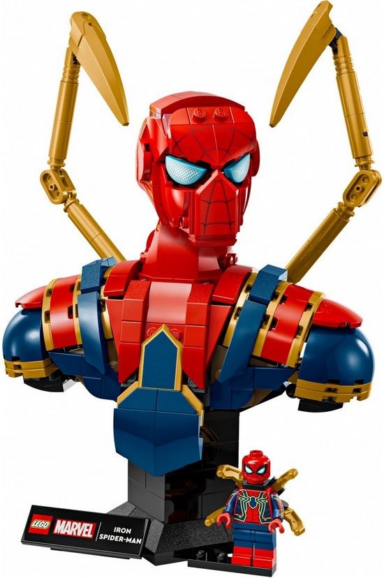 76326 Marvel Popiersie Iron Spider-Mana