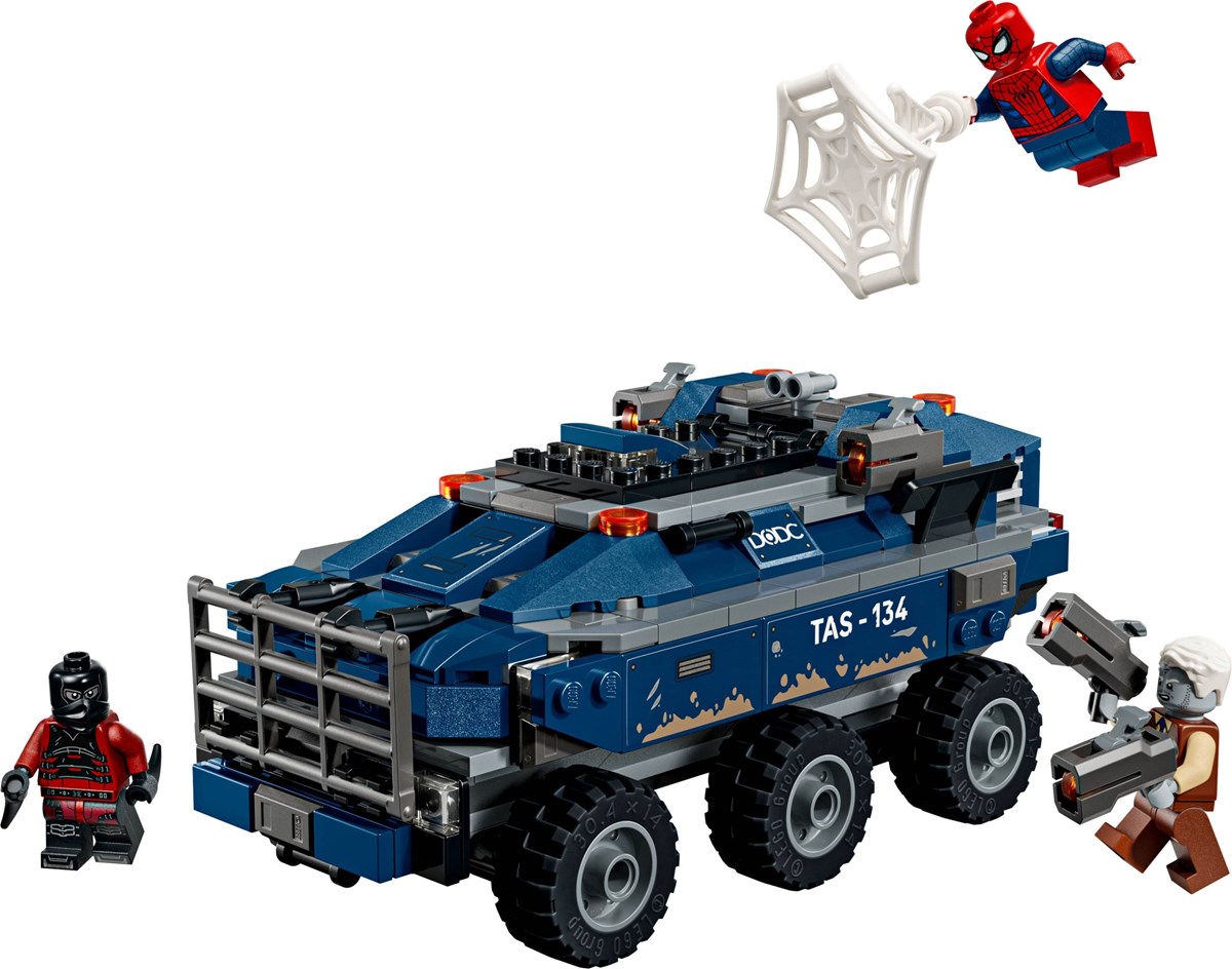 76349 MARVEL Pościg Spider-Mana za więźniarką