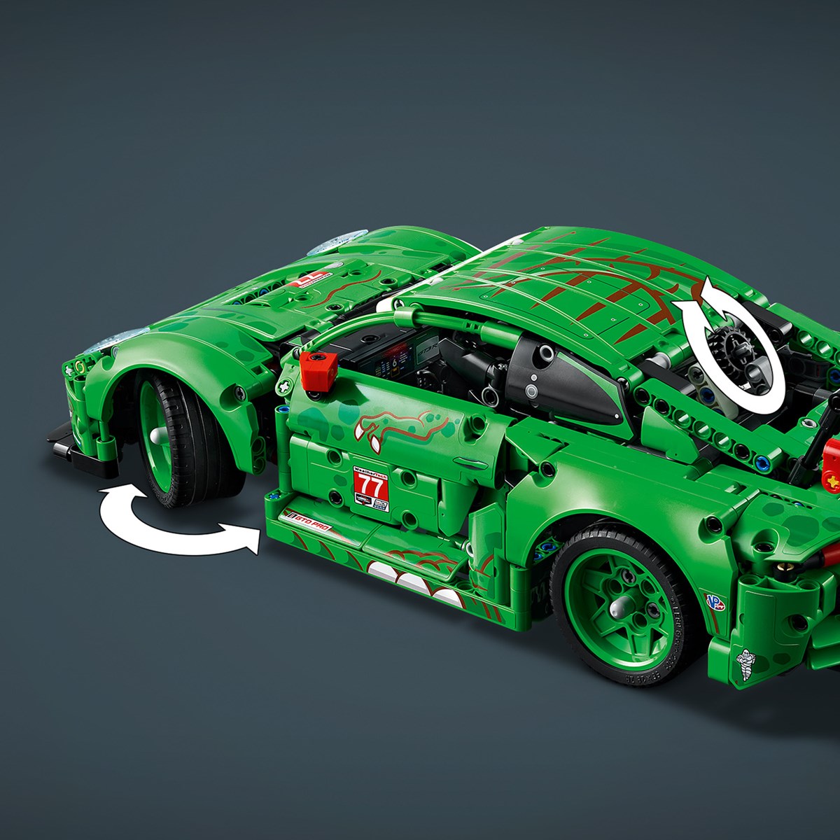 42224 TECHNIC Porsche 911 GT3 R REXY AO Racing