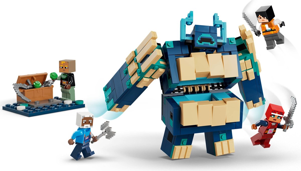 21591 Minecraft Bitwa z Twisted Wardenem