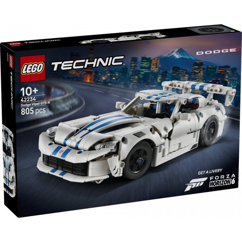 42234 TECHNIC Samochód sportowy Dodge Viper GTS-R