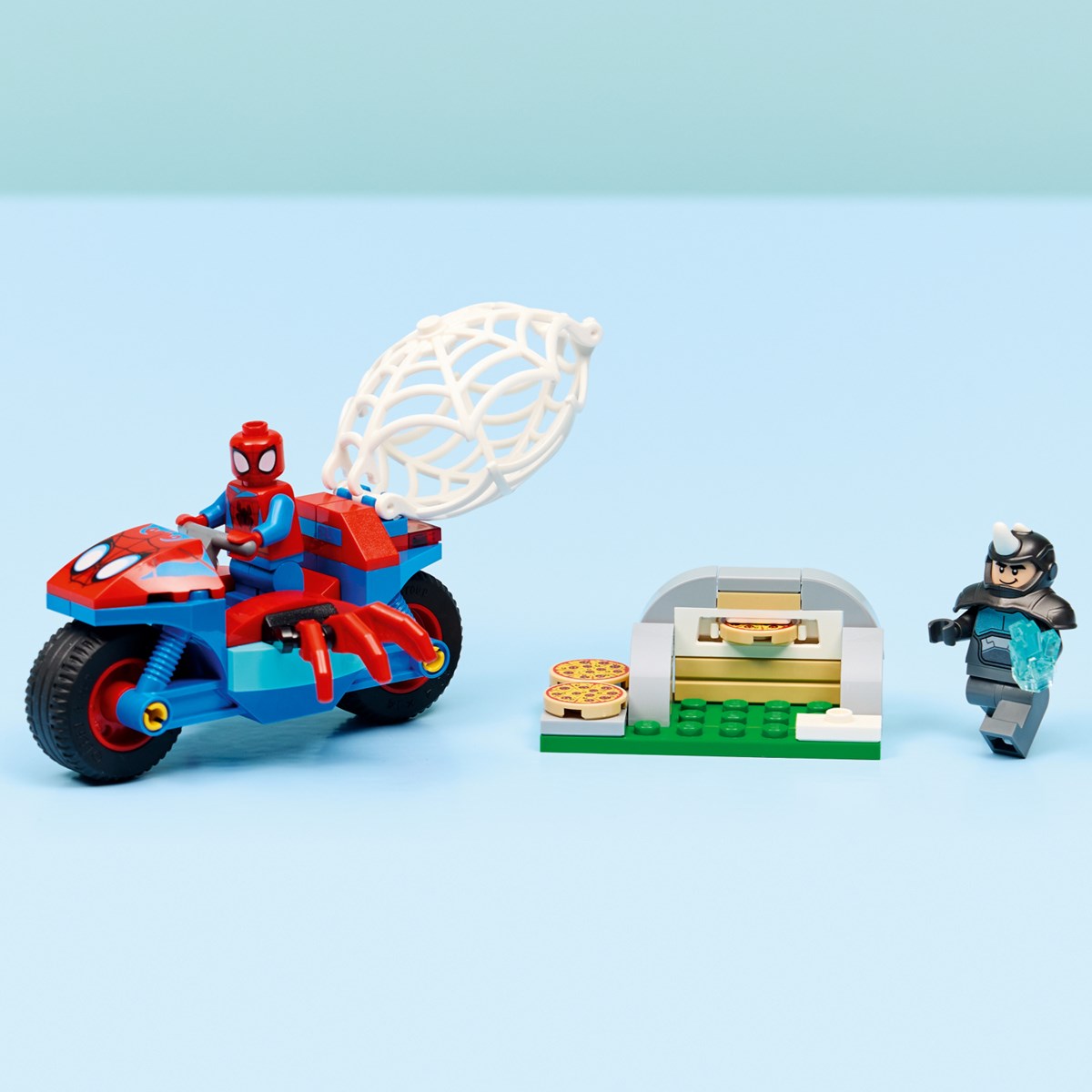 11206 MARVEL Spidey na motocyklu kontra Rhino