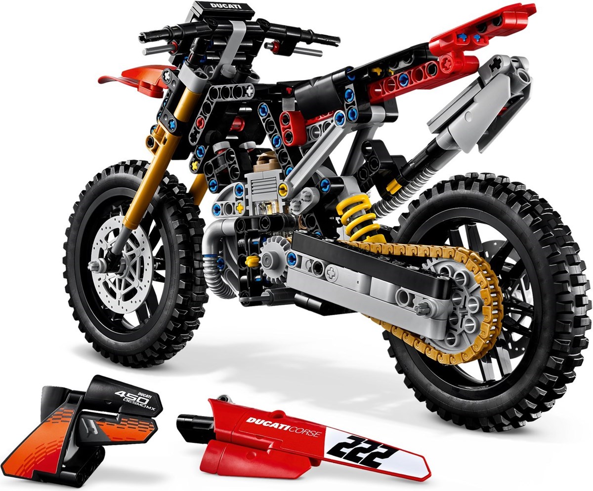 42238 TECHNIC Motocykl Ducati Desmo450 MX Factory