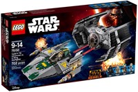 75150 STAR WARS TIE kontra myśliwiec A-Wing