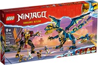 71796 NINJAGO Smok żywiołu kontra mech cesarzowej