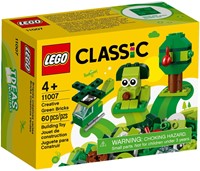 11007 Classic Zielone klocki kreatywne