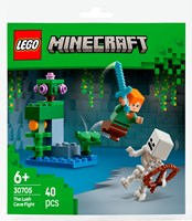30705 MINECRAFT Walka w bujnej jaskini - Folia