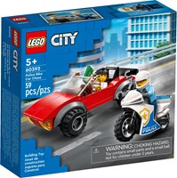 60392 CITY Motocykl policyjny pościg za samochodem