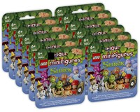 71053 Minifigures Seria Shrek - komplet 12 figurek