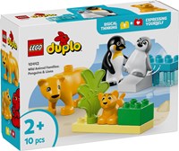 10442 DUPLO pingwiny i lwy