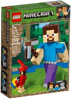 21148 Minecraft BigFig - Steve z papugą