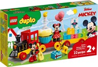 10941 DUPLO Urodzinowy pociąg myszek Miki i Minnie