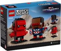 40668 BrickHeadz Kapitan Ameryka i Czerwony Hulk