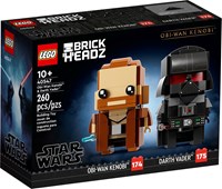 40547 BrickHeadz Obi-Wan Kenobi™ i Darth Vader™