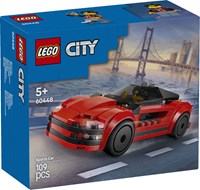 60448 CITY Czerwony samochód sportowy