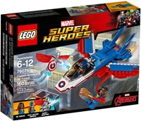 76076 HEROES Odrzutowiec Kapitana Ameryki