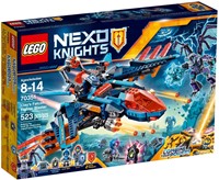 70351 Nexo Knights Blasterowy myśliwiec Claya