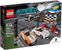 75912 SPEED Porsche 911 GT, linia mety
