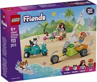 42641 FRIENDS Przygoda z surfującymi psami i skute