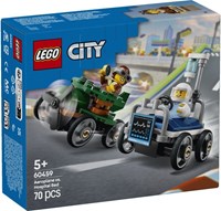60459 CITY Wyścigówki: samolot kontra łóżko szpita