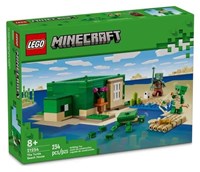 21254 MINECRAFT Domek na plaży żółwi