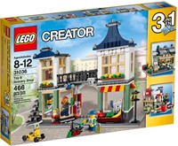 31036 CREATOR Sklep z zabawkami i owocami