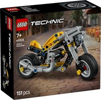 42225 Technic Żółty motocykl