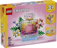 31383 Creator 3 w 1 Flakon perfum z kwiatową ozdob