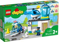 10959 DUPLO Posterunek policji i helikopter