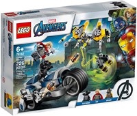 76142 Super Heroes Avengers Walka na motocyklu
