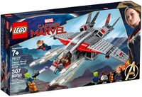 76127 HEROES Kapitan Marvel i atak Skrullów
