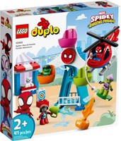 10963 DUPLO Spider-Man i przyjaciele w wesołym mia