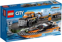60085 CITY Terenówka z motorówką