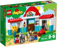 10868 DUPLO Stajnia z kucykami
