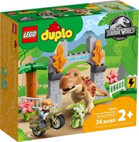 10939 DUPLO Ucieczka tyranozaura i triceratopsa